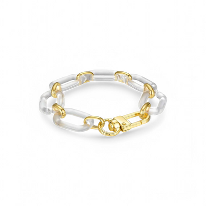 Frosted Link Bracelet