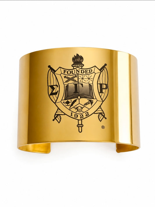 Heritage Crest Bracelet Cuff