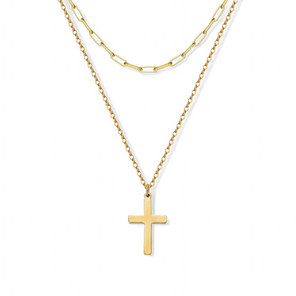 Crossroads Layered Necklace