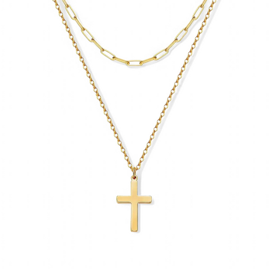 Crossroads Layered Necklace