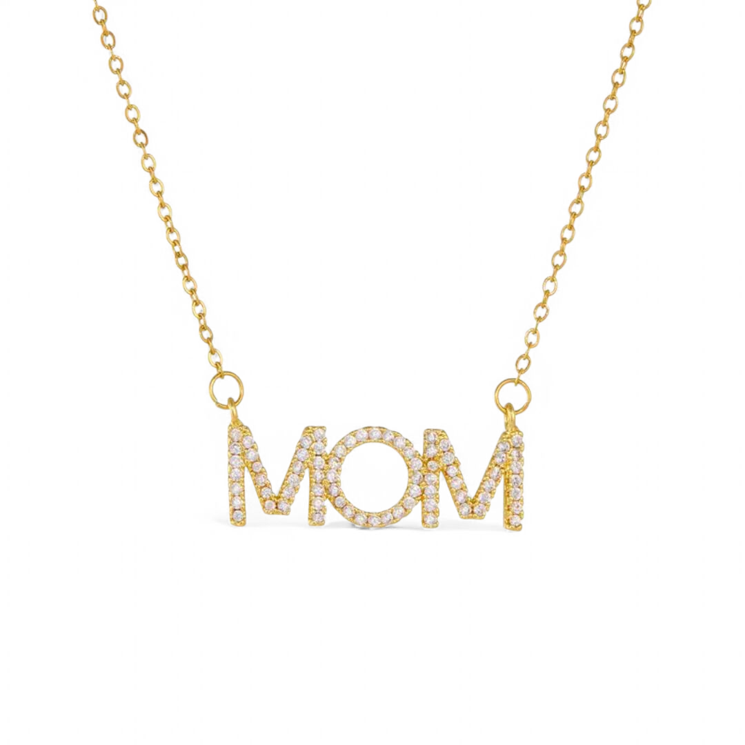 Pavé MOM Necklace