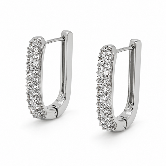 Demi Huggie Hoop Earrings
