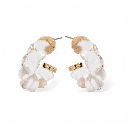 Crystal Clear Hoops