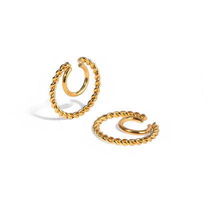 Double Twist Ear Cuff