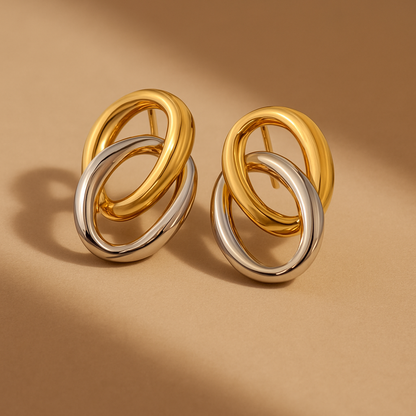 Duo Luxe Link Earring
