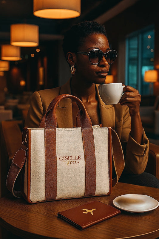 The Jet Setter Canvas Tote