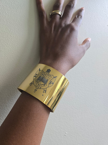 Heritage Crest Cuff