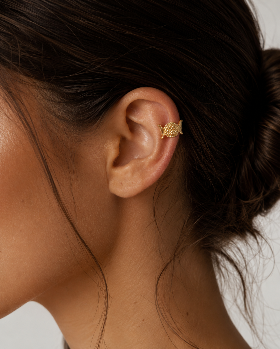 Vintage Textured Ear Cuff