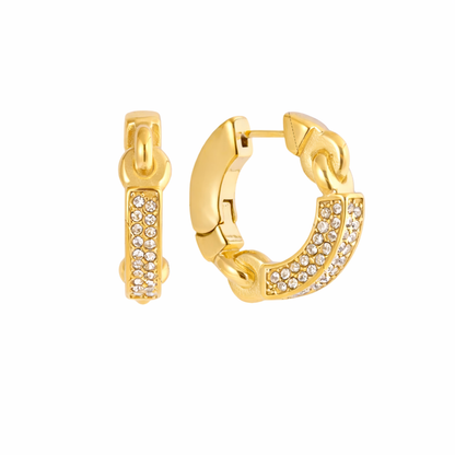 Quite Luxury Huggie Hoops