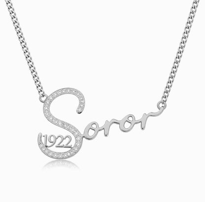 Sophisticated Soror Necklace