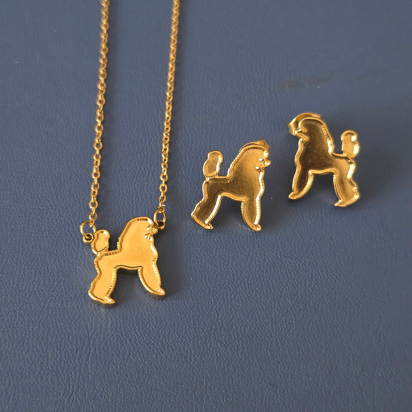 Prestige Poodle Necklace (Gold)