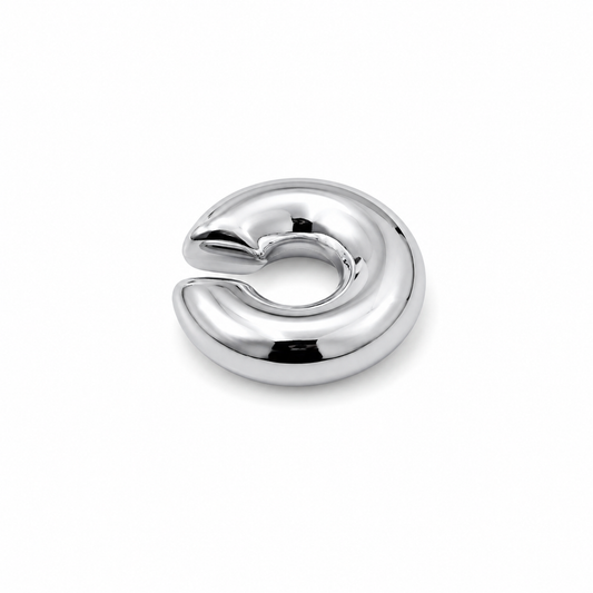 High Polished Gold Ear Cuff