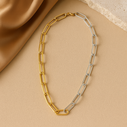 Dual Energy Link Necklace