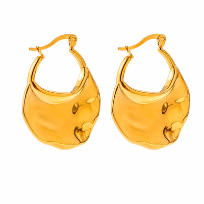 Soleil Sculptural Hoops