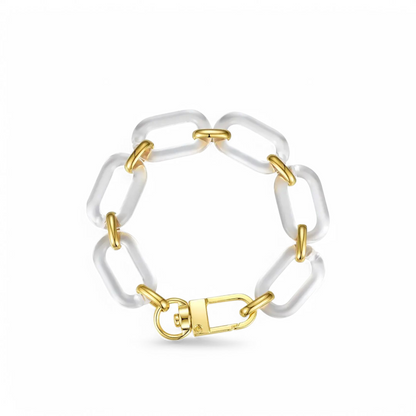 Frosted Link Bracelet