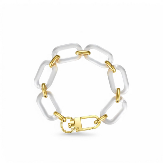 Frosted Link Bracelet