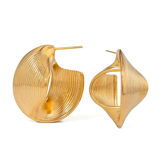 Aurora Sculptural Stud Earrings