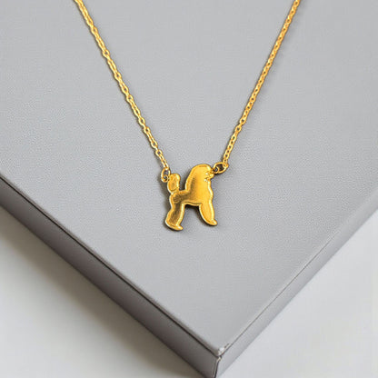 Prestige Poodle Necklace (Gold)
