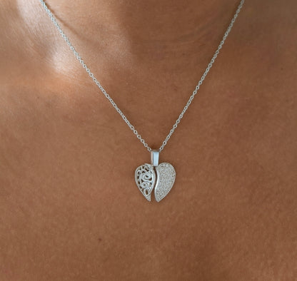 The Forever Winged Heart Locket