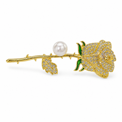 Tea Rose Brooch